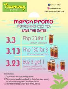 Tramway Buffet March Promo