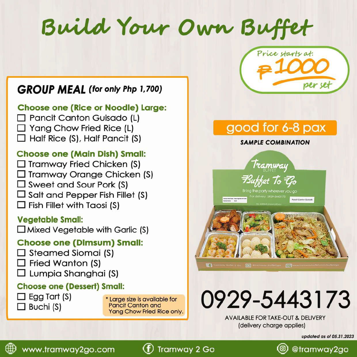 build your own buffet 1