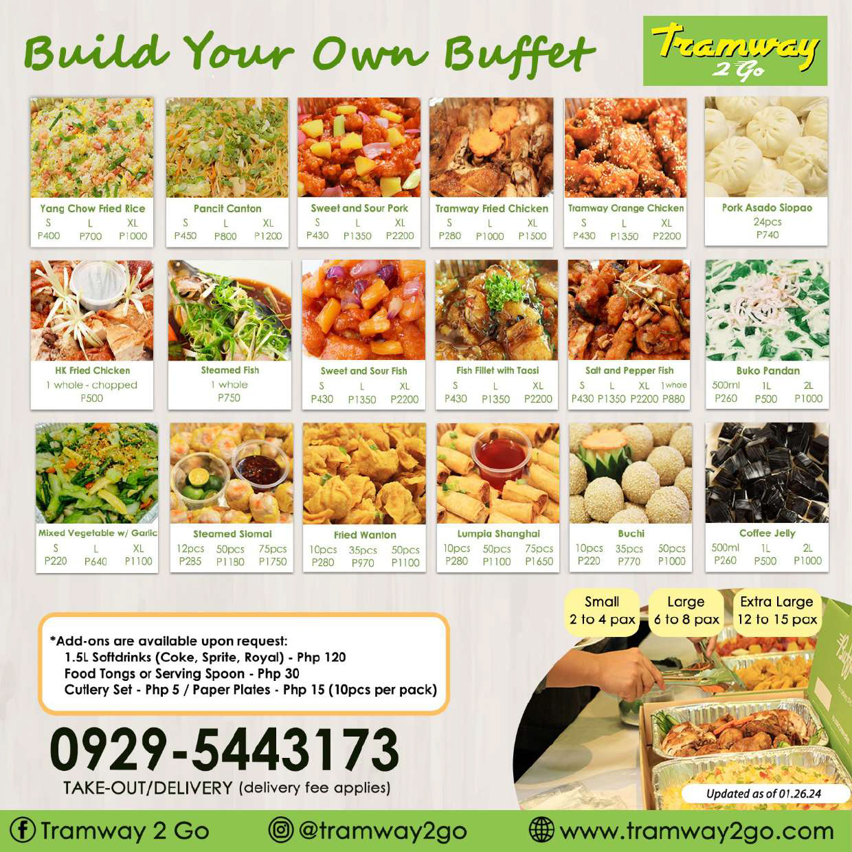 build your own buffet